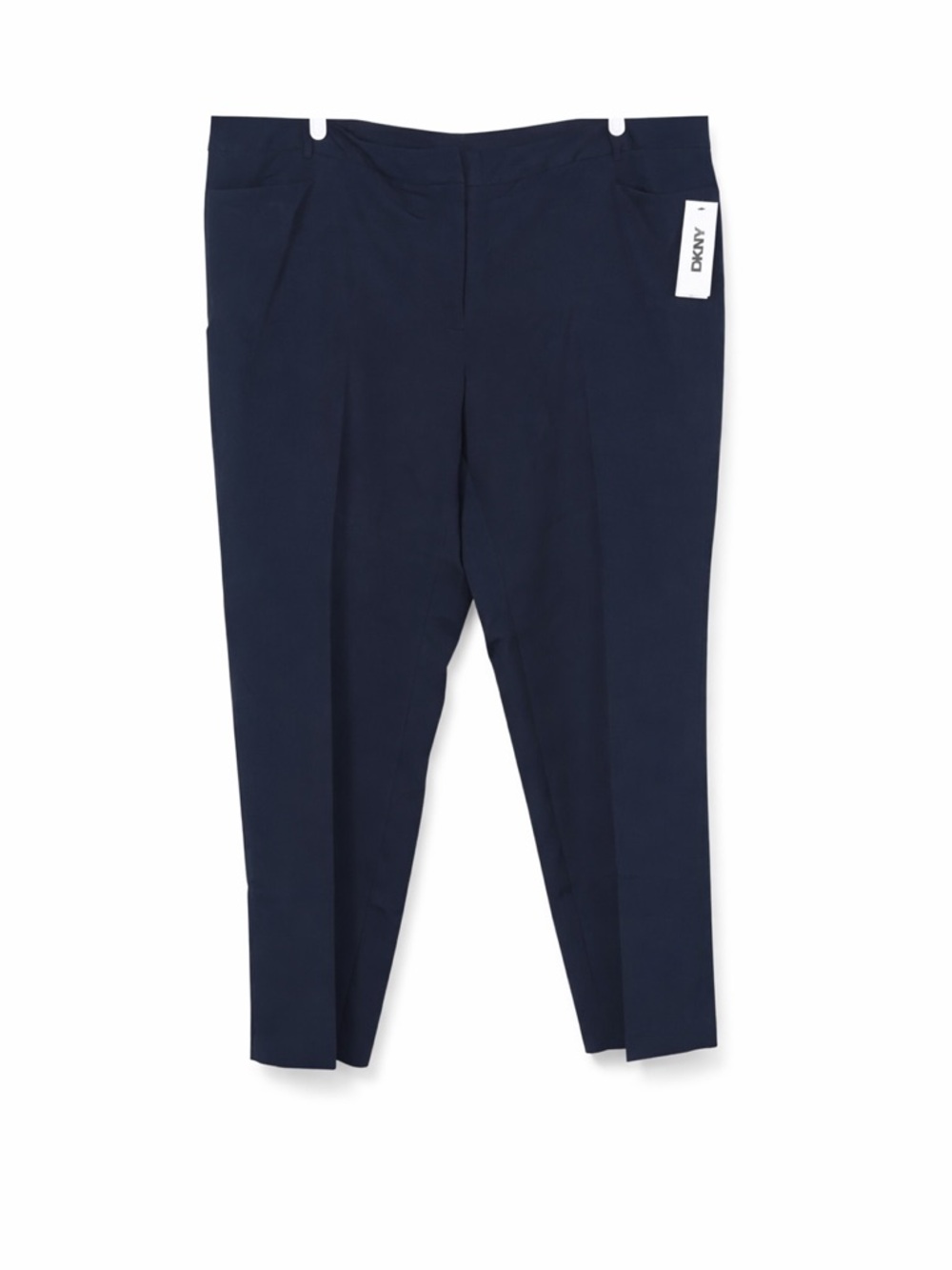 DKNY Sullivan Dress Pants 20W Black Straight Leg Career